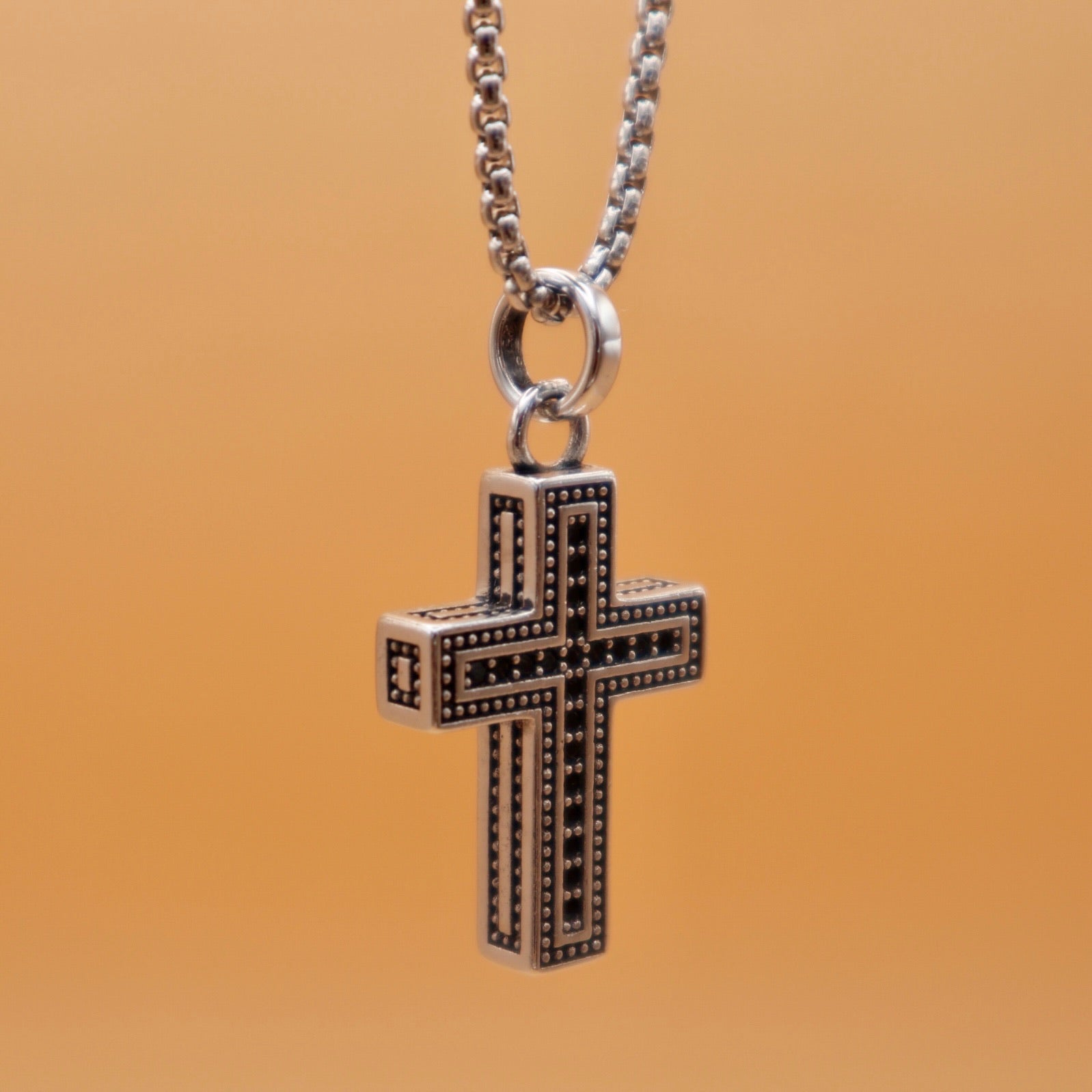 Deco Cross Pendant