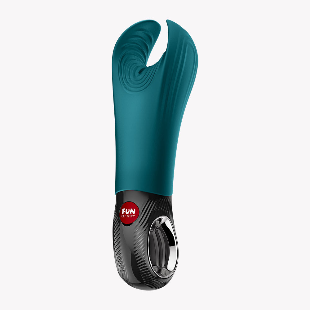 "Manta Vibrating Masturbator - Bottle Green FUN-976"