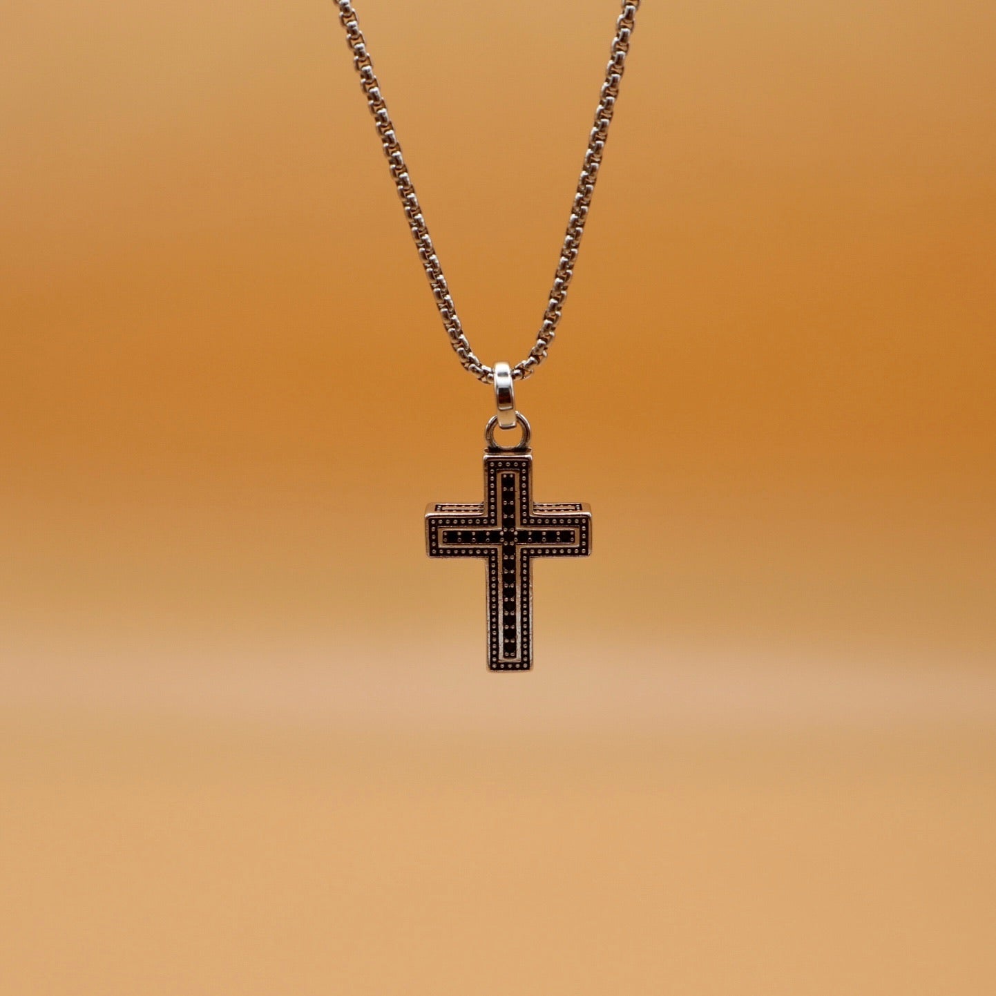 Deco Cross Pendant