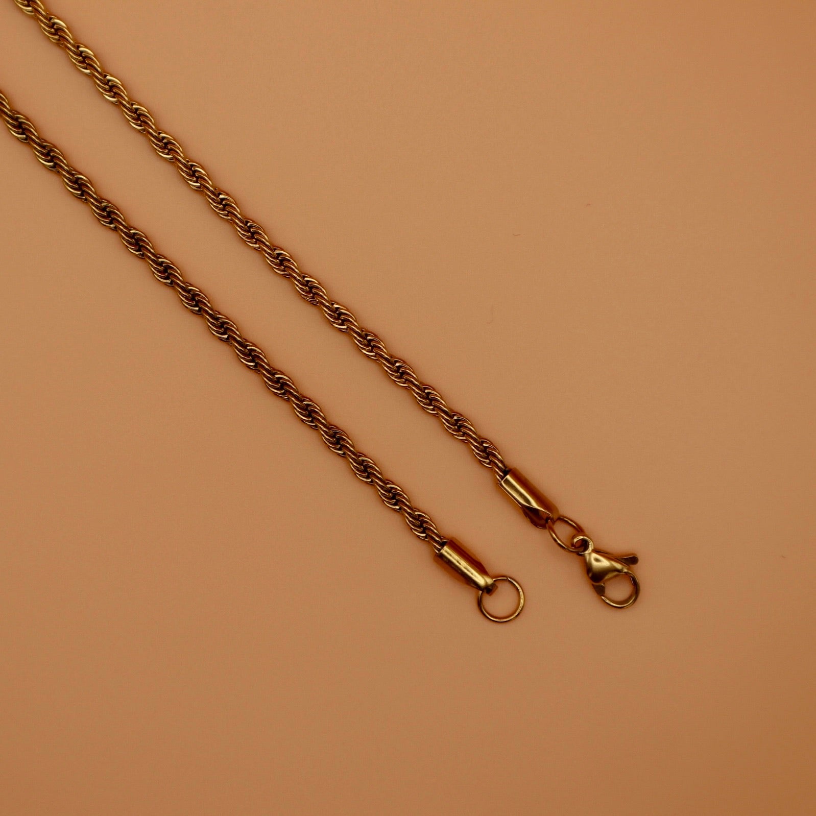 Rope Chain in Gold (4mm)