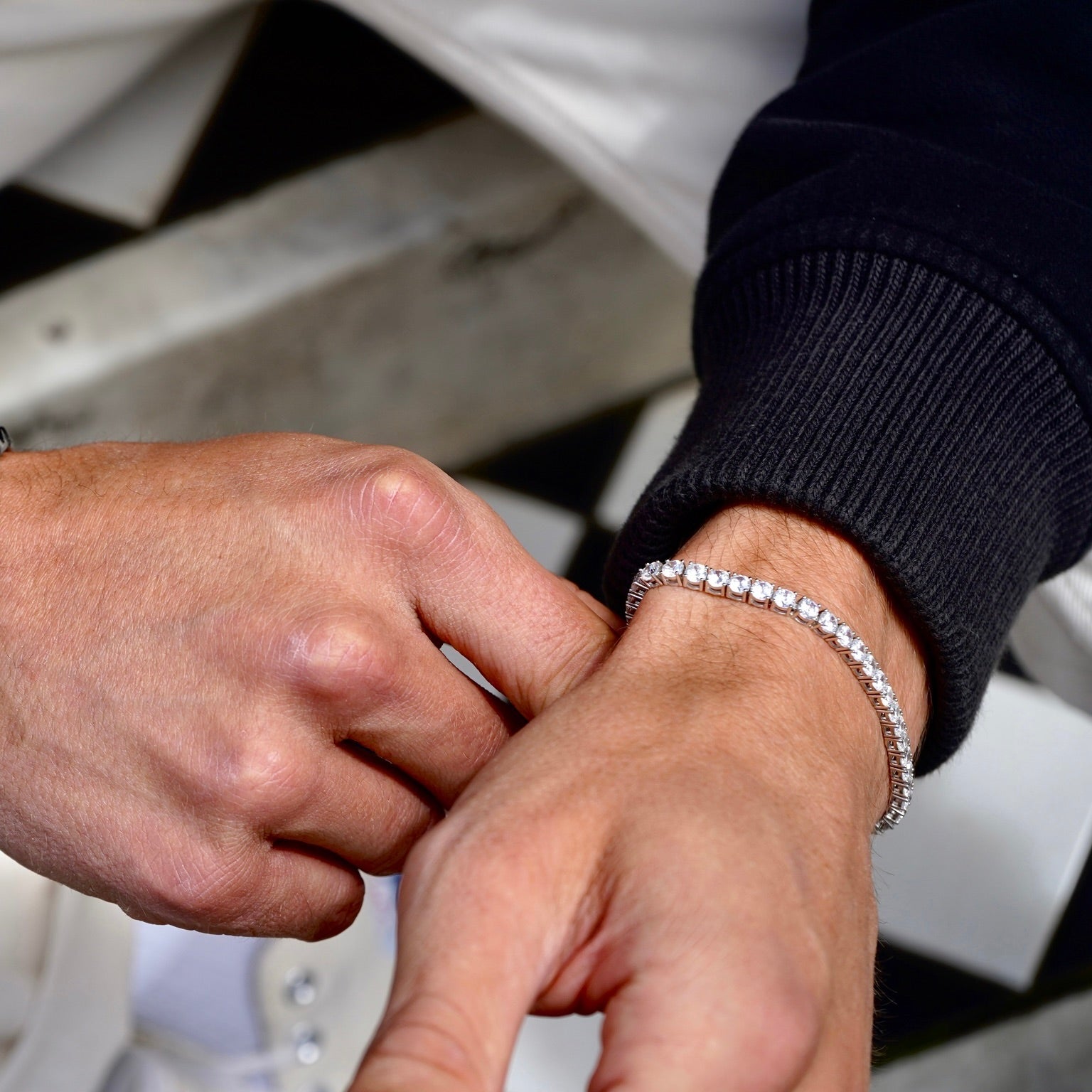 Sterling Silver Tennis Bracelet (4mm)