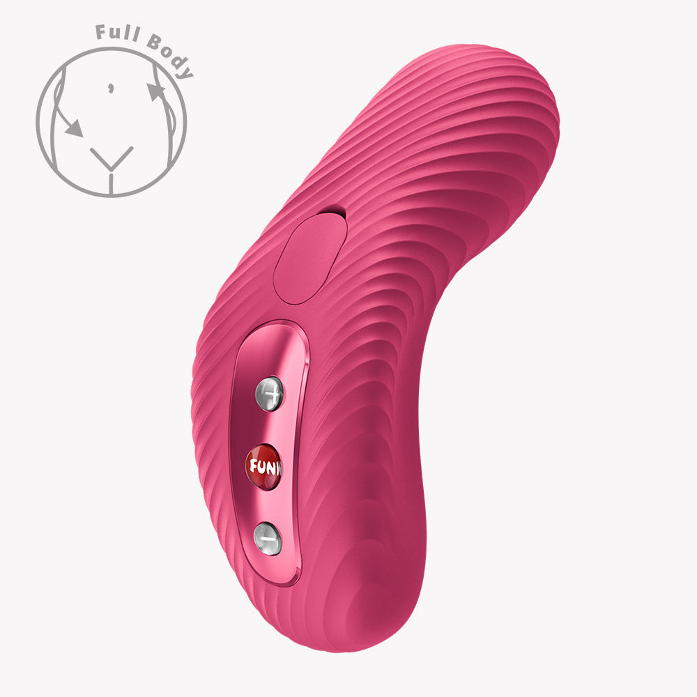 "Laya III Lay-on Vibrator - Magenta FUN-971"