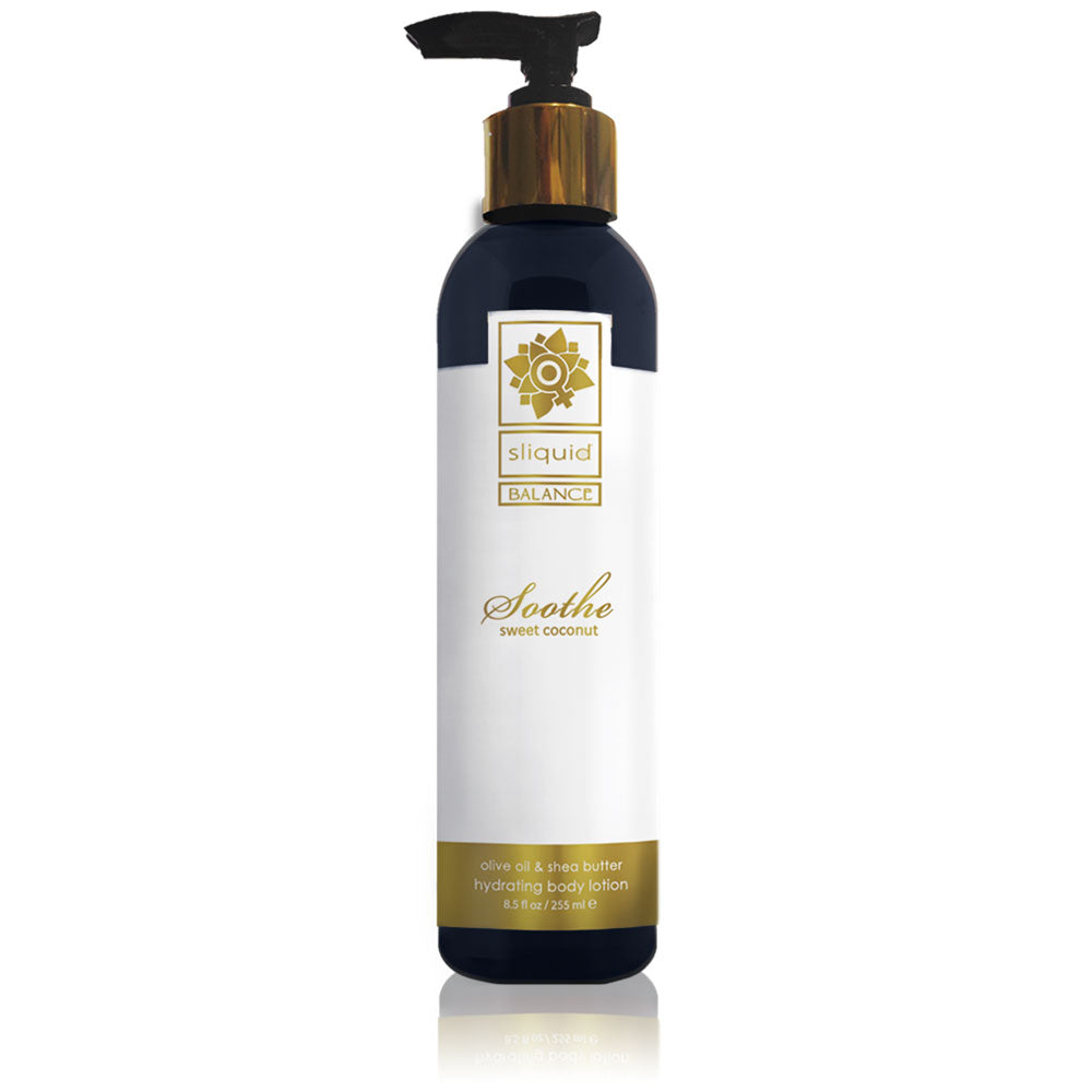 "Balance Soothe Body Lotion - Sweet Coconut -  8.5 Fl Oz / 255 ml SLIQ-075"
